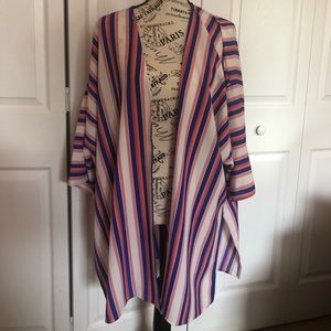 Striped kimono from Fashion Nova (medium)